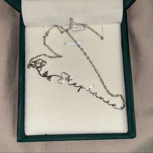 stephanie custom name necklace!